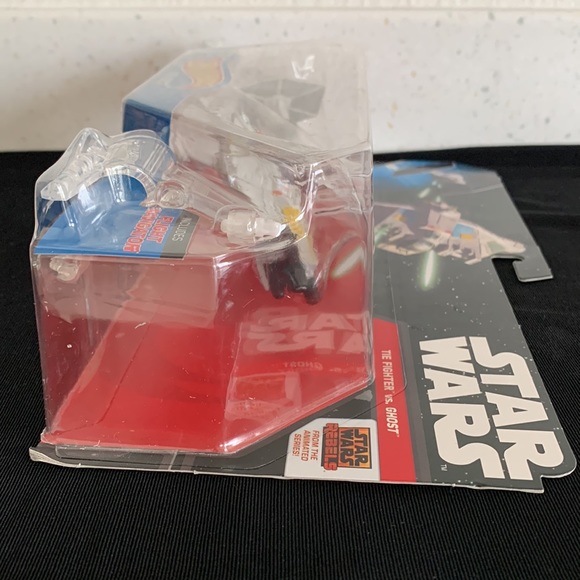 2014 Mattel Hot Wheels Disney Star Wars Tie Fighter vs. Ghost - Picture 8 of 10